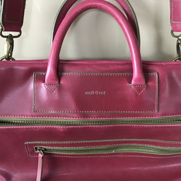 Vintage Matt & Natt bag with duffle green straps. - Picture 4 of 5